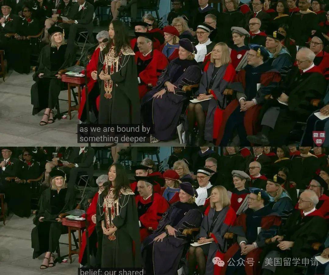 讲的中国女生蒋雨融来自青岛英高毕业本科就读于杜克九游会·j9网站震撼全场!史上首位在哈佛毕业演(图2) 讲的中国女生蒋雨融来自青岛英高毕业本科就读于杜克九游会·j9网站震撼全场!史上首位在哈佛毕业演(图2)